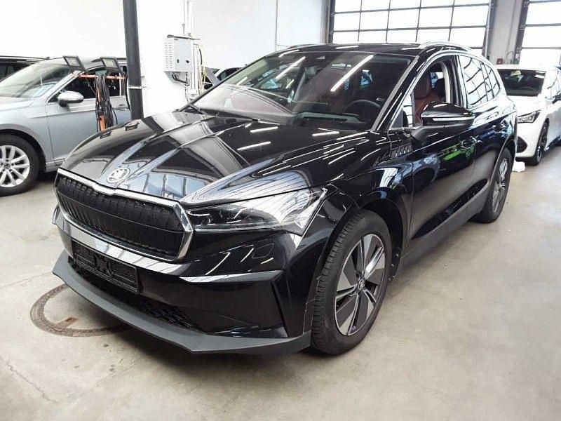 Schwarz Gebraucht 2021 Skoda Enyaq iV ecoSuite SUV | 27.300 € (Fairer Preis) - Bild 1/4