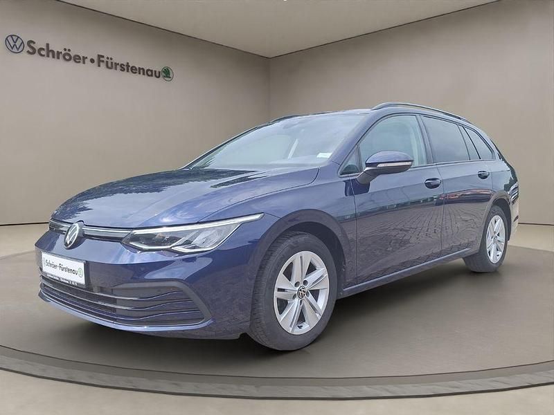 Blau Gebraucht 2021 VW Golf VII Kombi | 21.900 € (Fairer Preis) - Bild 1/4