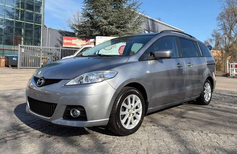 Gebraucht Mazda 5 Active 145 PS (106 kW) 2010 Plutossilber metallic Van / Kleinbus