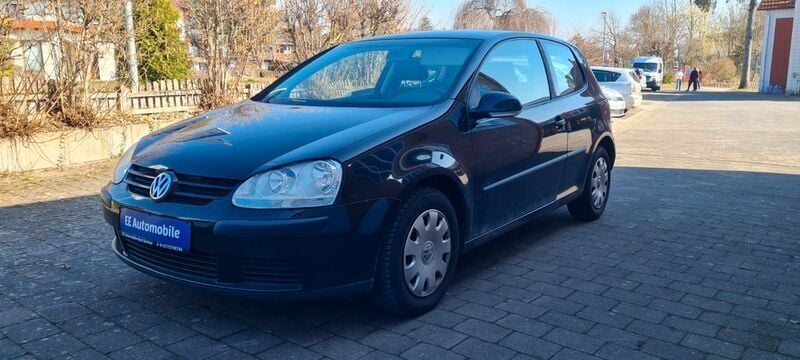 Schwarz Gebraucht 2005 VW Golf V Trendline Limousine | 1.399 € (Guter Preis) - Bild 1/4