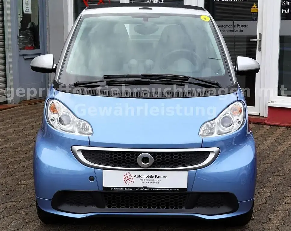 Gebraucht Smart ForTwo Cabrio 71 PS (52 kW) 2013 Blau Cabrio