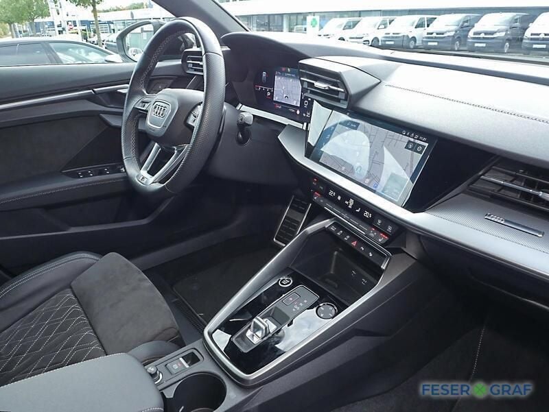 Gebraucht Audi A3 S-Line 150 PS (110 kW) 2021 Mythosschwarz metallic Limousine