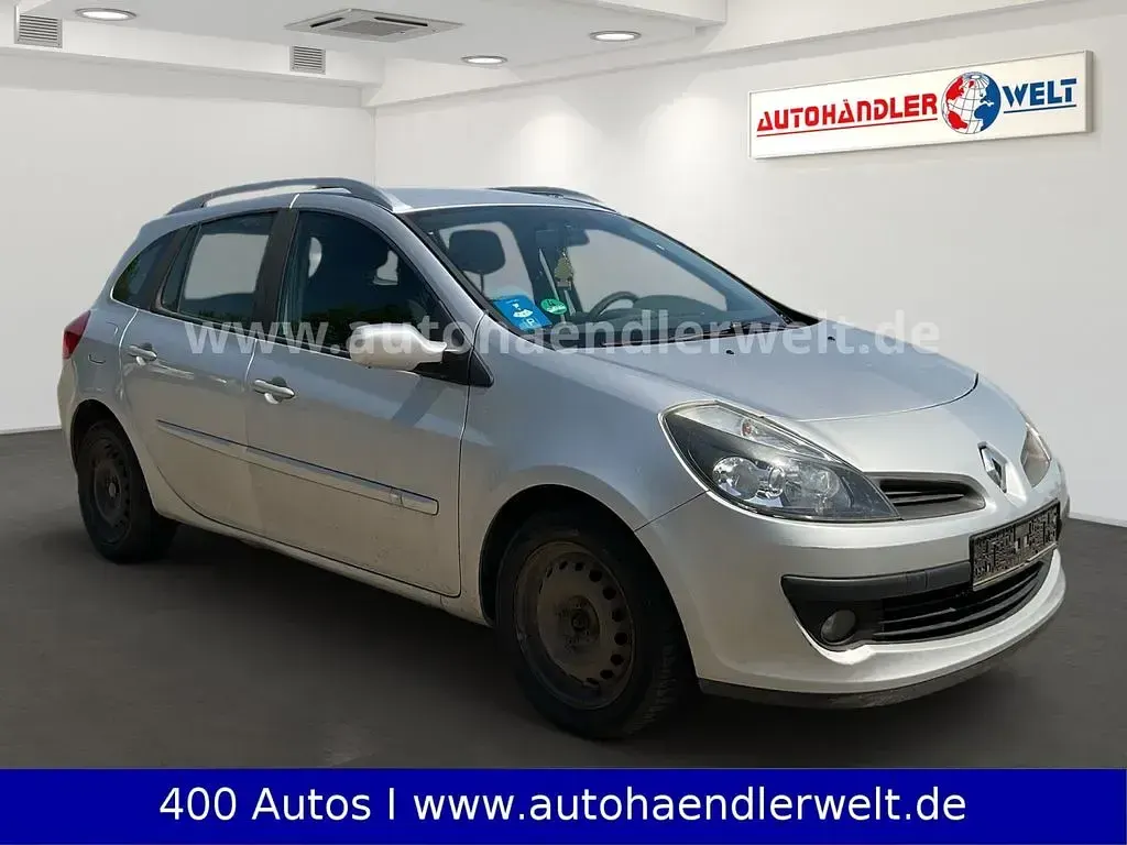 Gebraucht Renault Clio 101 PS (74 kW) 2008 Silber Limousine