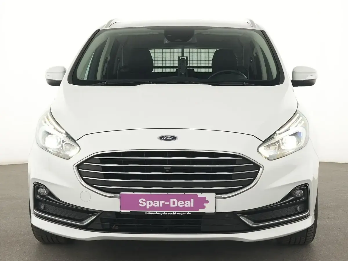 Gebraucht Ford S-MAX Titanium 150 PS (110 kW) 2021 Weiß Van / Kleinbus