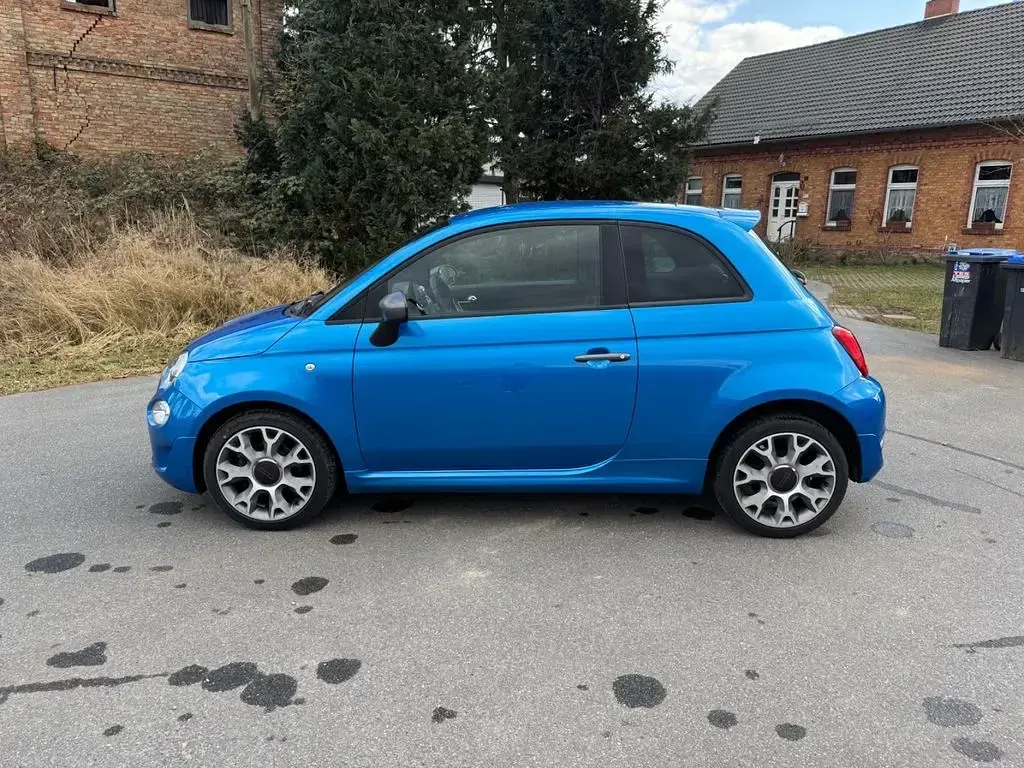 Gebraucht Fiat 500S S 105 PS (77 kW) 2016 Blau Kleinwagen