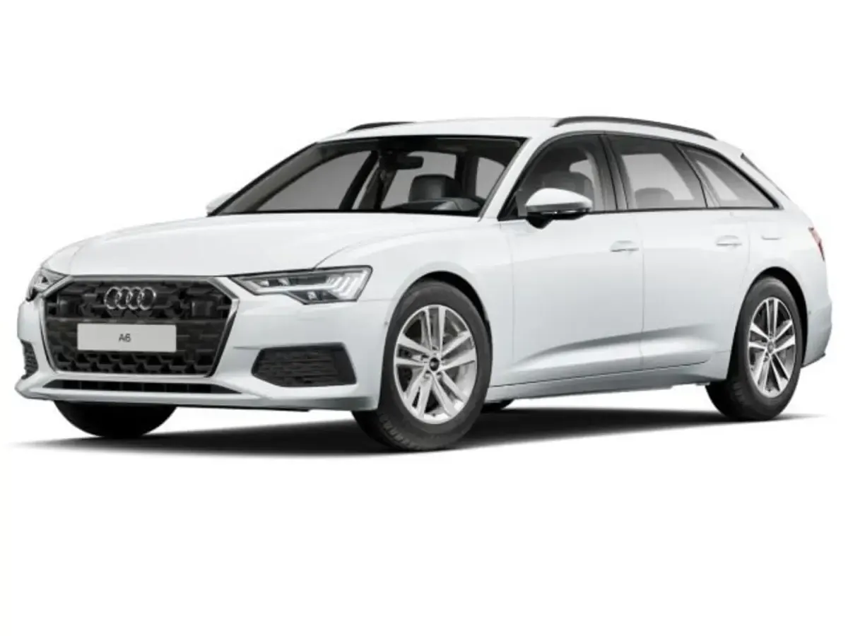 Gebraucht Audi A6 Ambiente 299 PS (219 kW) 2024 Gletscherweiß metallic Kombi