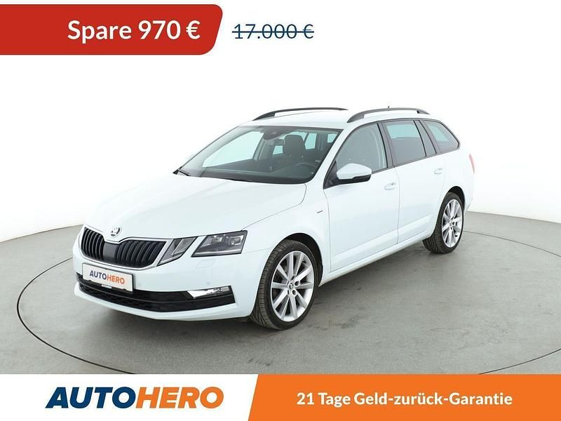 Weiß Gebraucht 2018 Skoda Octavia Clever Kombi | 16.030 € (Etwas zu teuer) - Bild 1/3