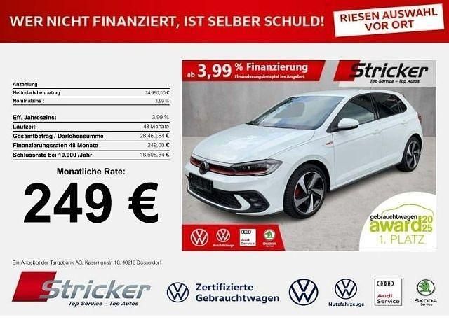 Pure white Gebraucht 2024 VW Polo GTI Kleinwagen | 24.949 € (Fairer Preis) - Bild 1/3