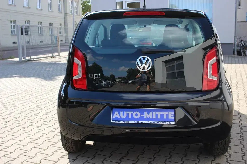 Gebraucht VW up! move up! 60 PS (44 kW) 2013 Schwarz Kleinwagen