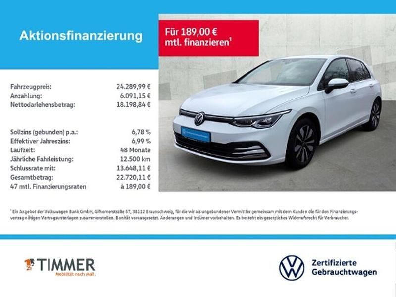 Gebraucht VW Golf VIII Move 150 PS (110 kW) 2023 Andere Limousine
