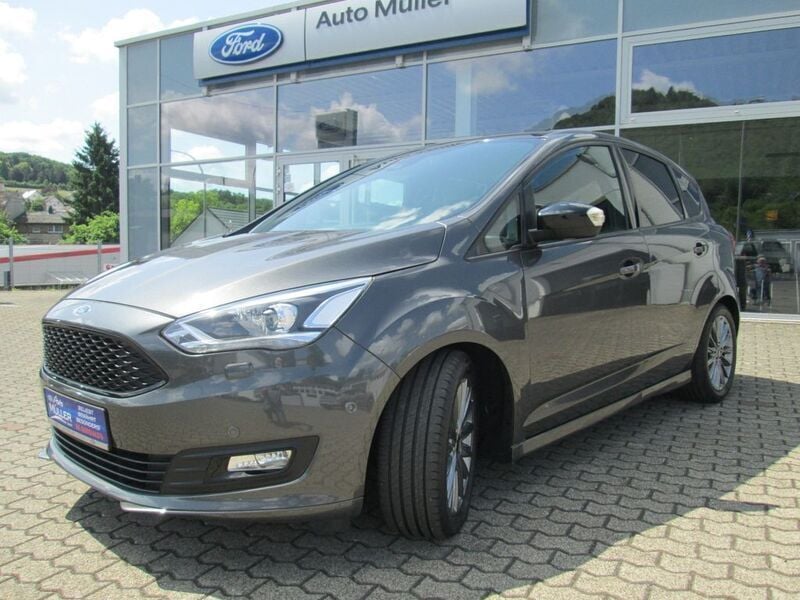 Grau Gebraucht 2019 Ford C-MAX Sport Van / Kleinbus | 12.500 € (Fairer Preis) - Bild 1/4