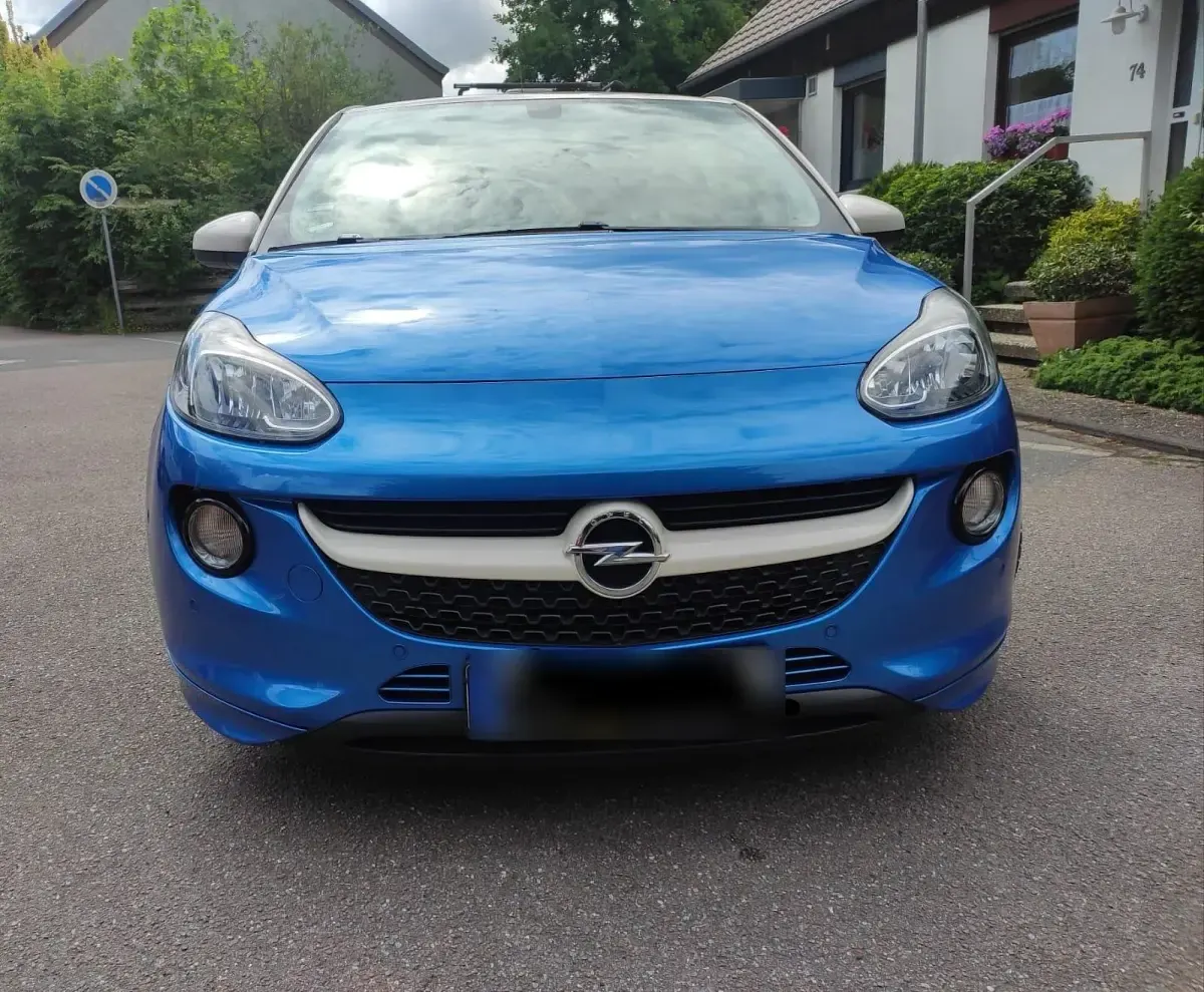 Gebraucht Opel Adam Slam 90 PS (66 kW) 2014 Blau Kleinwagen