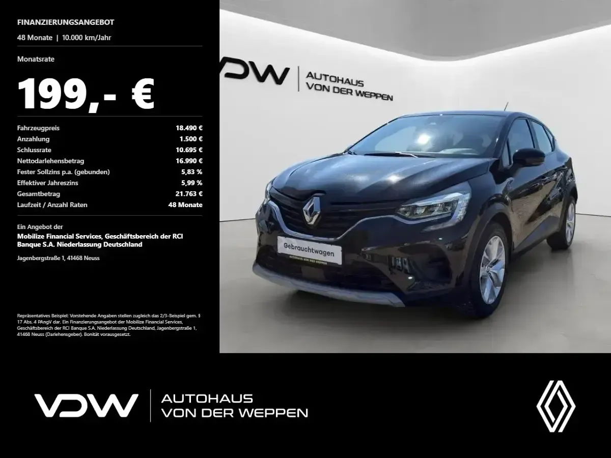 Gebraucht Renault Captur Evolution 91 PS (66 kW) 2024 SUV