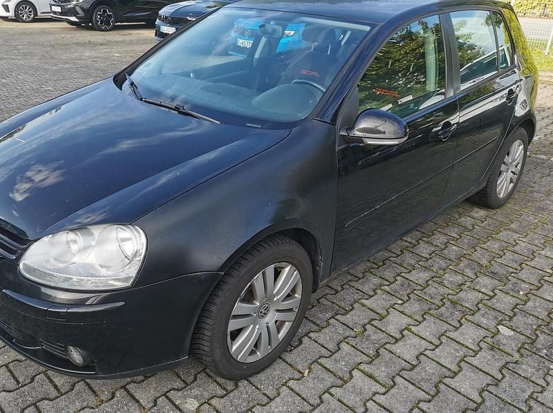 Schwarz Gebraucht 2007 VW Golf V Limousine | 1.100 € (Superpreis) - Bild 1/4