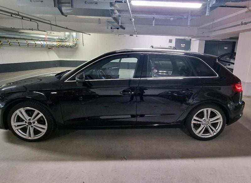 Gebraucht Audi A3 S-Line 2013 Schwarz Limousine