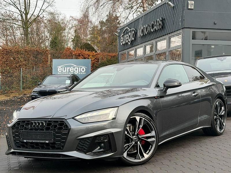 Grau Gebraucht 2023 Audi A5 S-Line Coupé | 30.890 € (Superpreis) - Bild 1/4