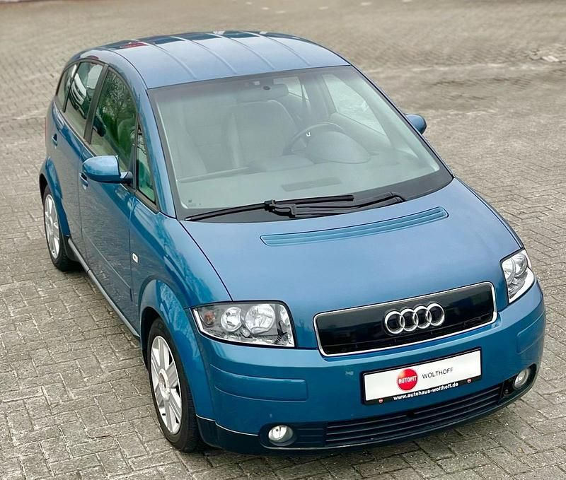 Blau Gebraucht 2002 Audi A2 Kleinwagen | 4.900 € (Teuer) - Bild 1/4