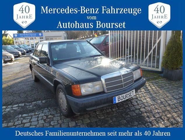 Schwarz (metallic) Gebraucht 1991 Mercedes 190 Limousine | 1.990 € - Bild 1/4