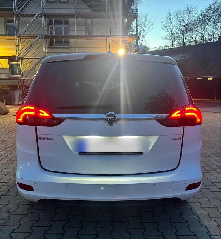 Gebraucht Opel Zafira Tourer 120 PS (88 kW) 2017 Weiß Van / Kleinbus