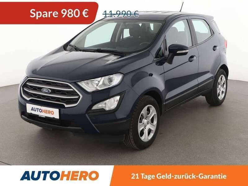 Blau Gebraucht 2018 Ford Ecosport Trend SUV | 11.010 € (Fairer Preis) - Bild 1/3