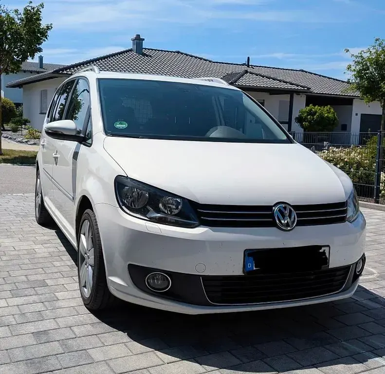 Gebraucht VW Touran Highline 140 PS (102 kW) 2010 Weiß Van / Kleinbus
