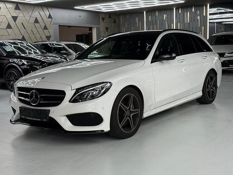 Gebraucht Mercedes C250 AMG line 204 PS (150 kW) 2017 Weiß Kombi