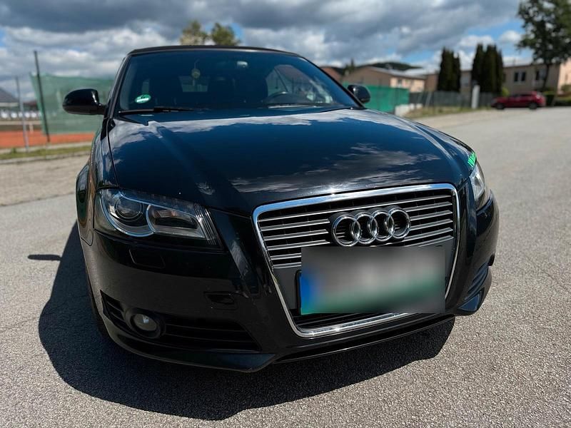 Gebraucht Audi A3 Cabriolet S-Line 160 PS (117 kW) 2010 Schwarz Cabrio