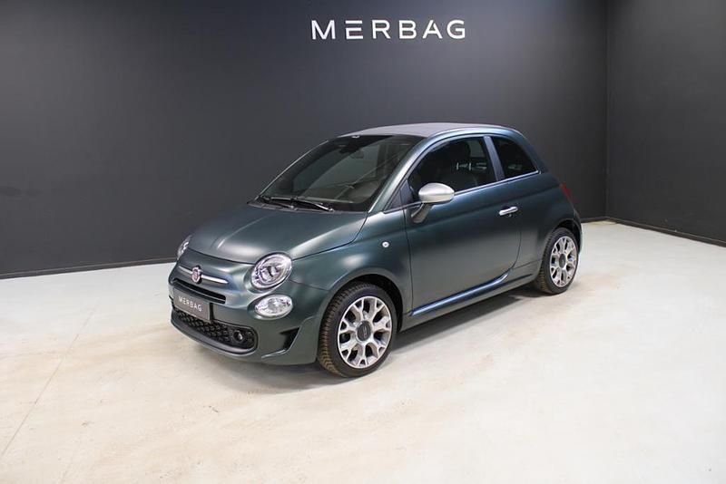 Rockstar grün matt Gebraucht 2020 Fiat 500C Sport Cabrio | 11.960 € (Fairer Preis) - Bild 1/4