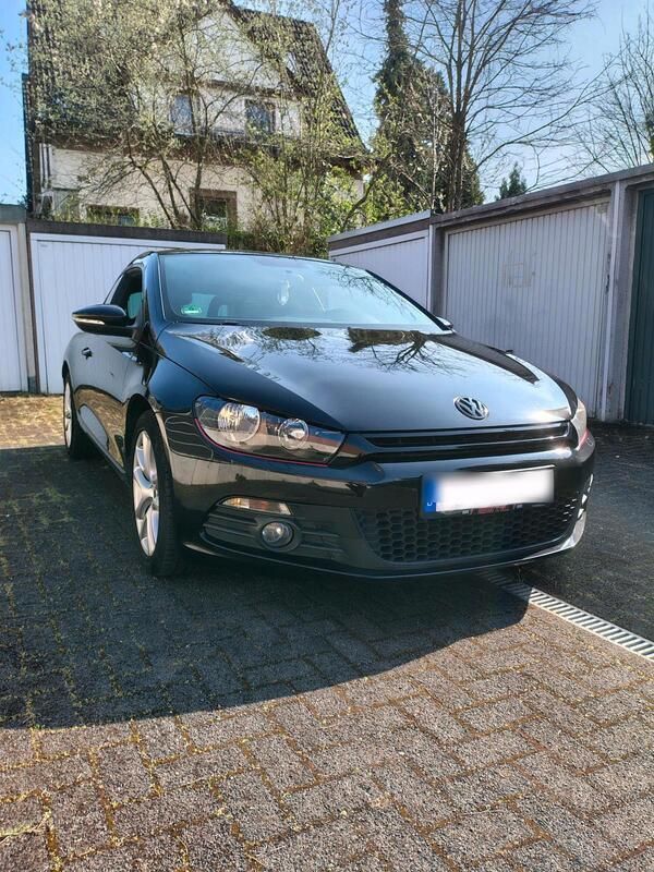 Schwarz Gebraucht 2008 VW Scirocco Coupé | 10.000 € - Bild 1/4