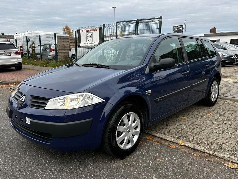 Blau Gebraucht 2004 Renault Mégane GrandTour Authentique Kombi | 1.590 € - Bild 1/4