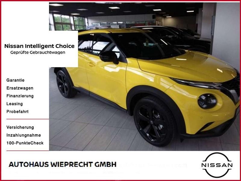 Gelb Neu 2024 Nissan Juke Tekna SUV | 27.900 € (Teuer) - Bild 1/4