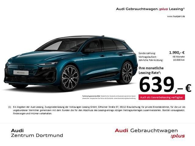 Blau Gebraucht 2025 Audi A6 e-tron S-Line Kombi | 79.835 € (Etwas zu teuer) - Bild 1/3