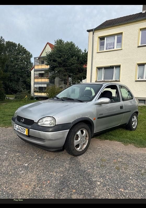 Silber Gebraucht 1999 Opel Corsa Kleinwagen | 500 € (Superpreis) - Bild 1/4