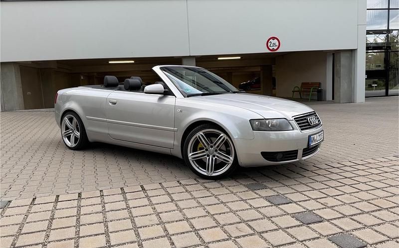 Silber Gebraucht 2002 Audi A4 Cabriolet Cabrio | 3.999 € (Teuer) - Bild 1/4