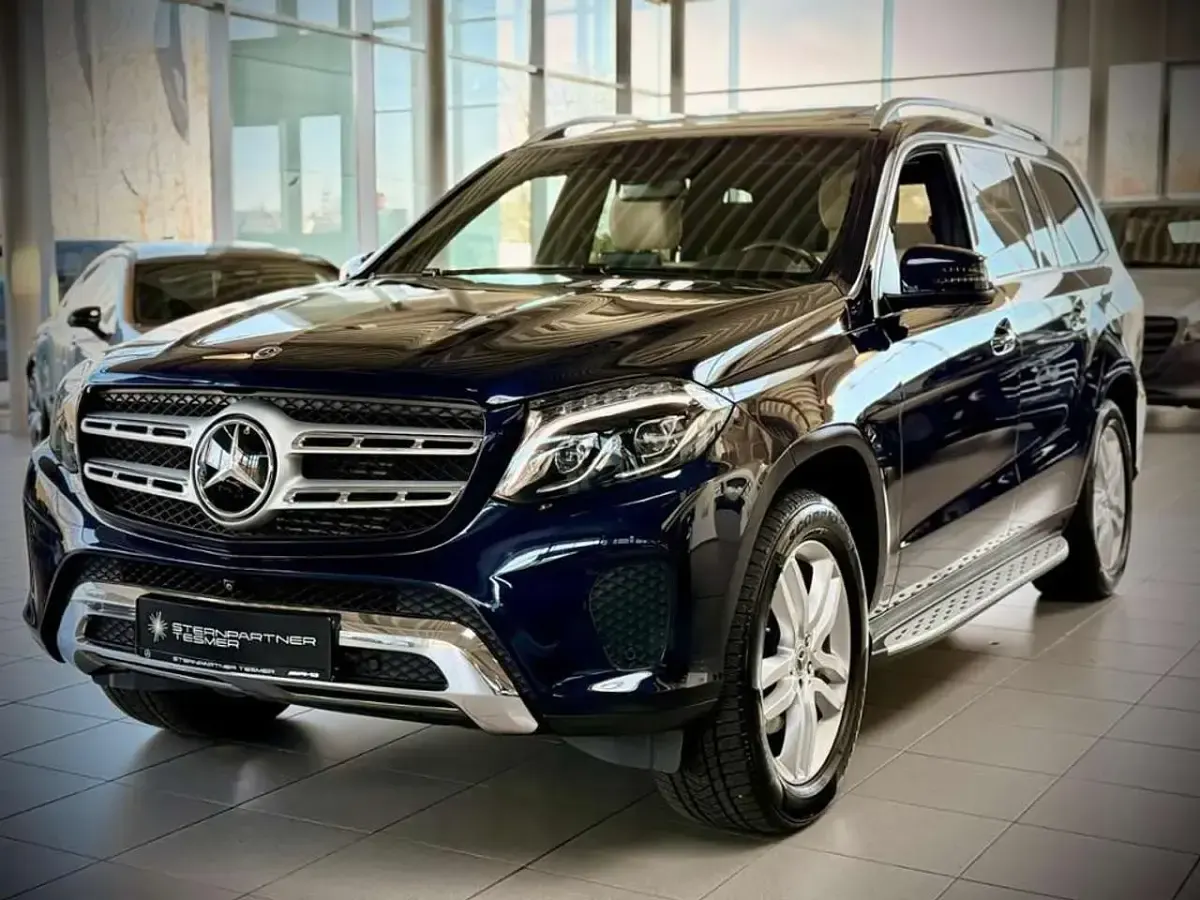Gebraucht Mercedes GLS350 258 PS (189 kW) 2017 Blau SUV