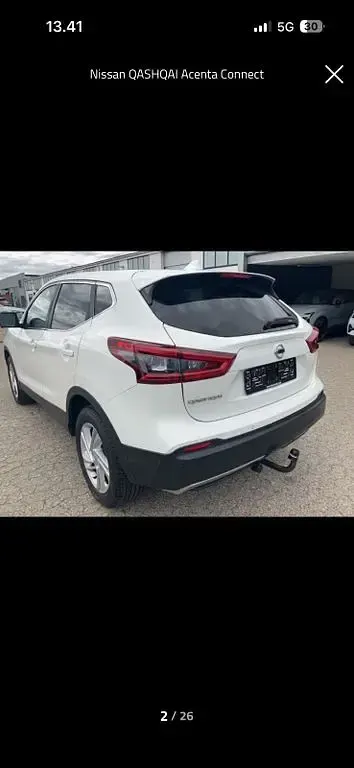 Gebraucht Nissan Qashqai N-Connecta 131 PS (96 kW) 2018 Weiß SUV
