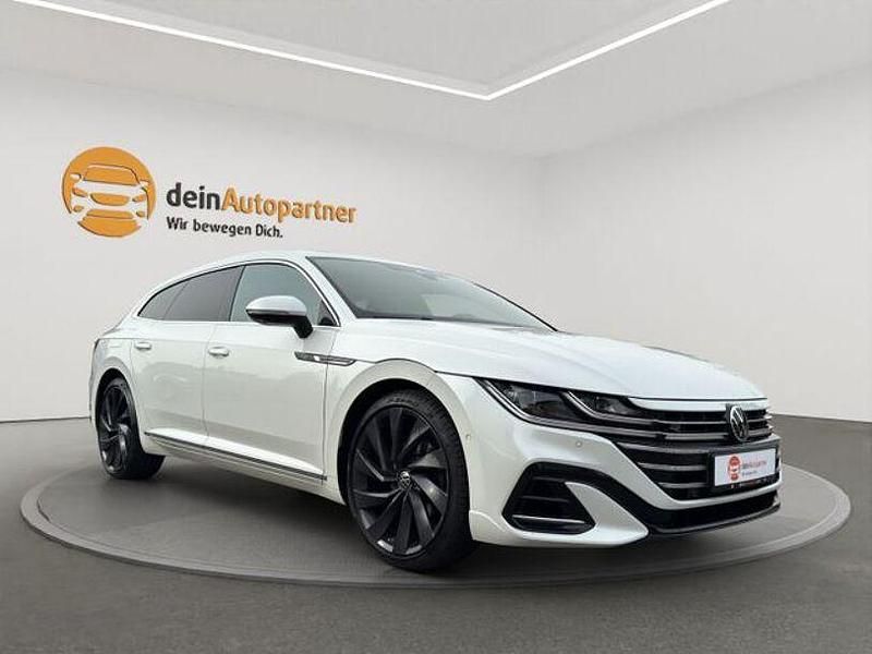 Gebraucht VW Arteon R-line 200 PS (147 kW) 2020 Oryxweiß perlmutteffekt Kombi