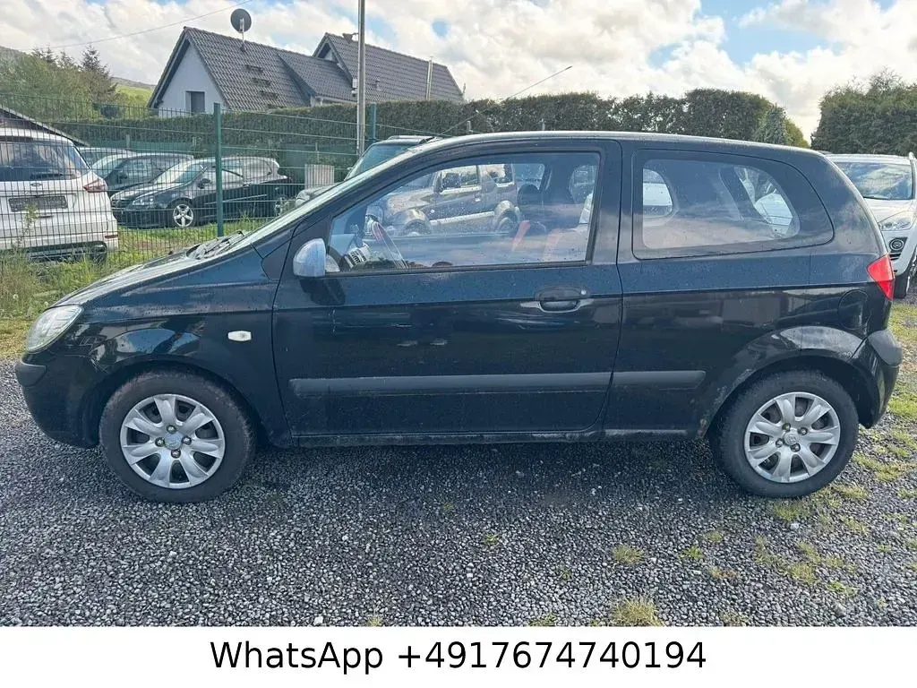 Second-hand Hyundai Getz Basis 97 CP (71 kW) 2009 Negru Hatchback