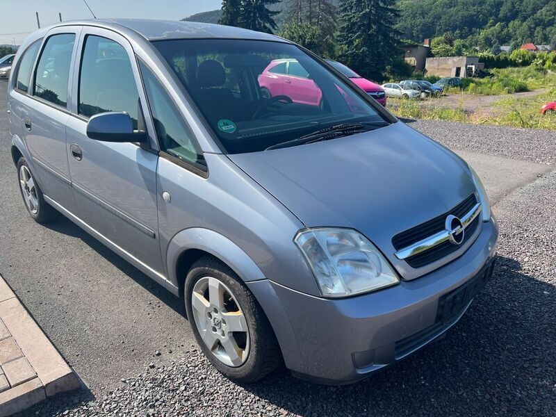 Grau Gebraucht 2004 Opel Meriva Enjoy Van / Kleinbus | 1.199 € (Fairer Preis) - Bild 1/4