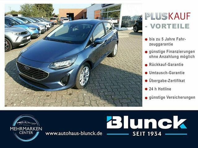 Gebraucht Ford Fiesta Titanium 101 PS (74 kW) 2022 Chromablau (blau) Kleinwagen