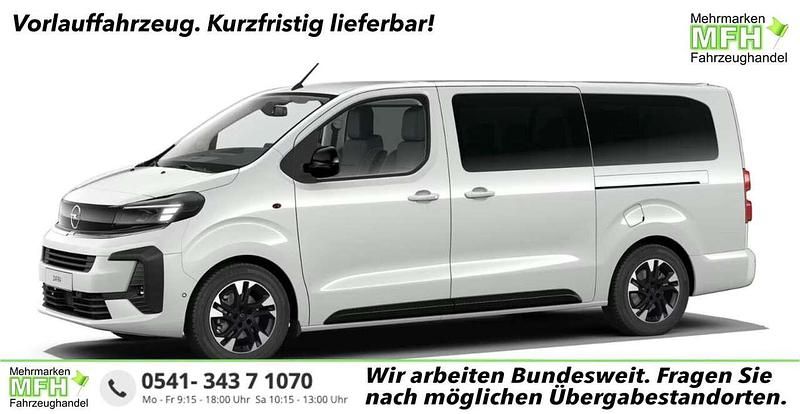 Neu Opel Zafira 179 PS (131 kW) 2025 Schnee weiß Van / Kleinbus
