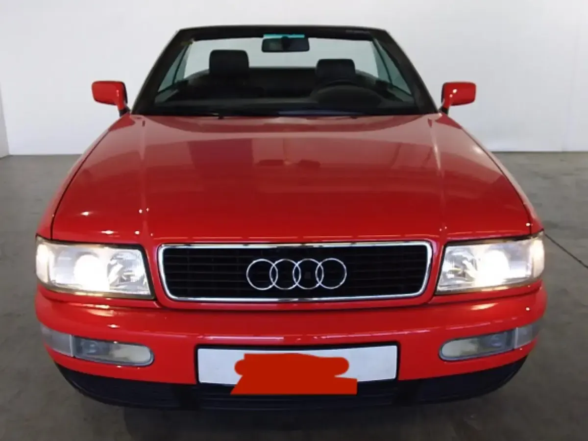 Gebraucht Audi Cabriolet 92 PS (67 kW) 1998 Rot Cabrio