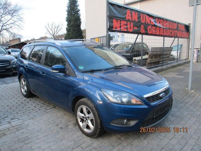 Gebraucht Ford Focus Style 125 PS (91 kW) 2009 Blau Kombi