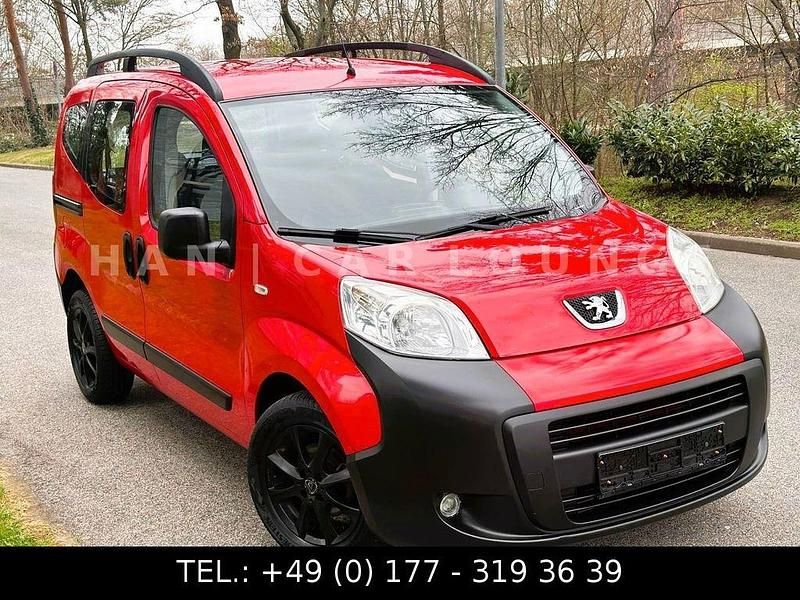 Brugt Peugeot Bipper 75 HK (55 kW) 2011 Rød MPV