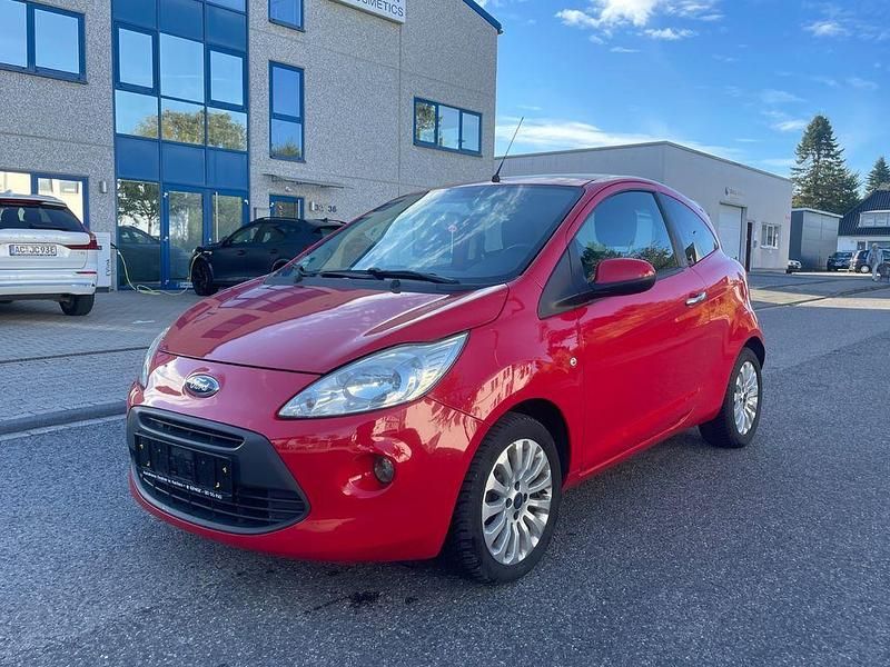 Rot Gebraucht 2013 Ford Ka Titanium Kleinwagen | 4.250 € (Fairer Preis) - Bild 1/4