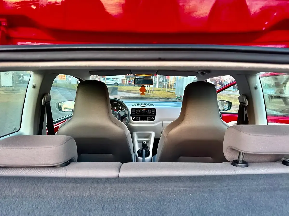 Gebraucht VW up! move up! 60 PS (44 kW) 2012 Rot Kleinwagen