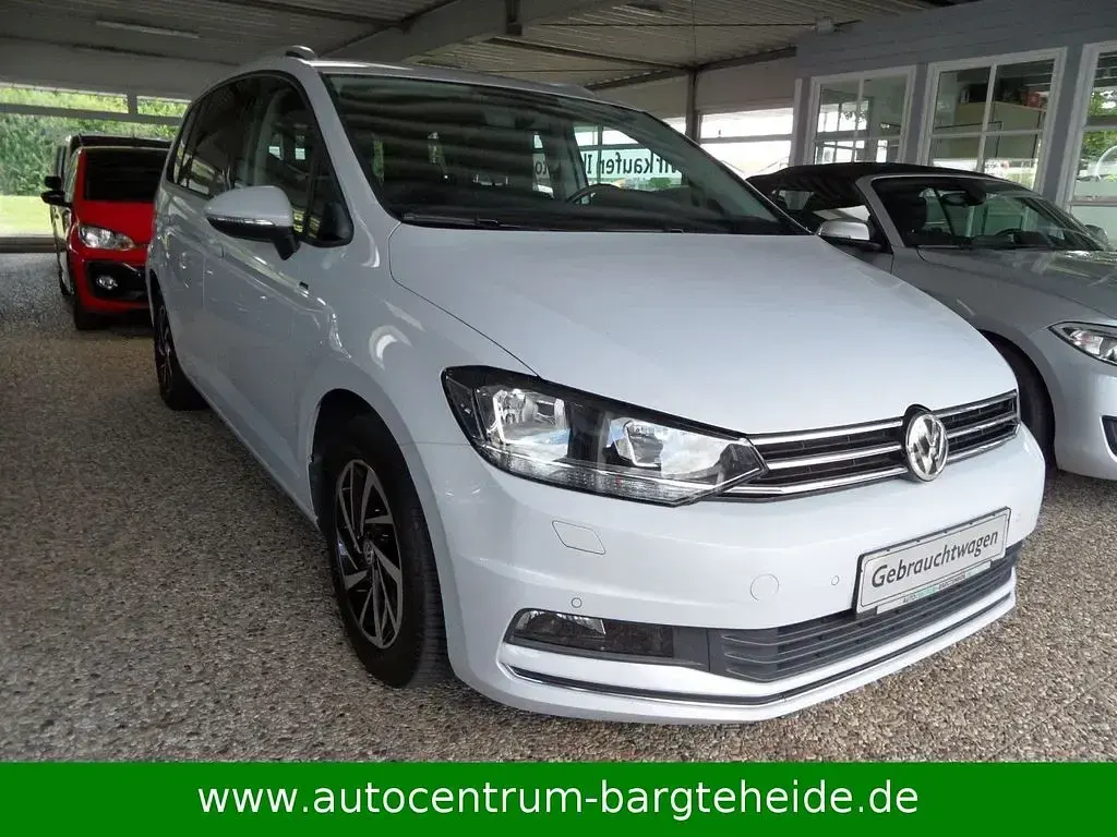 Gebraucht VW Touran Join 150 PS (110 kW) 2018 Weiß Van / Kleinbus