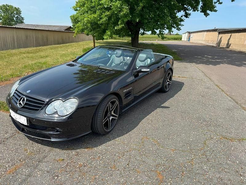 Schwarz Gebraucht 2001 Mercedes SL500 Cabrio | 16.500 € (Superpreis) - Bild 1/4