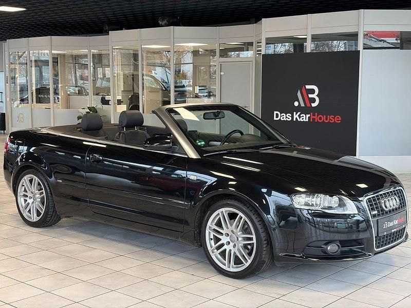 Gebraucht Audi A4 Cabriolet S-Line 140 PS (102 kW) 2009 Schwarz Cabrio