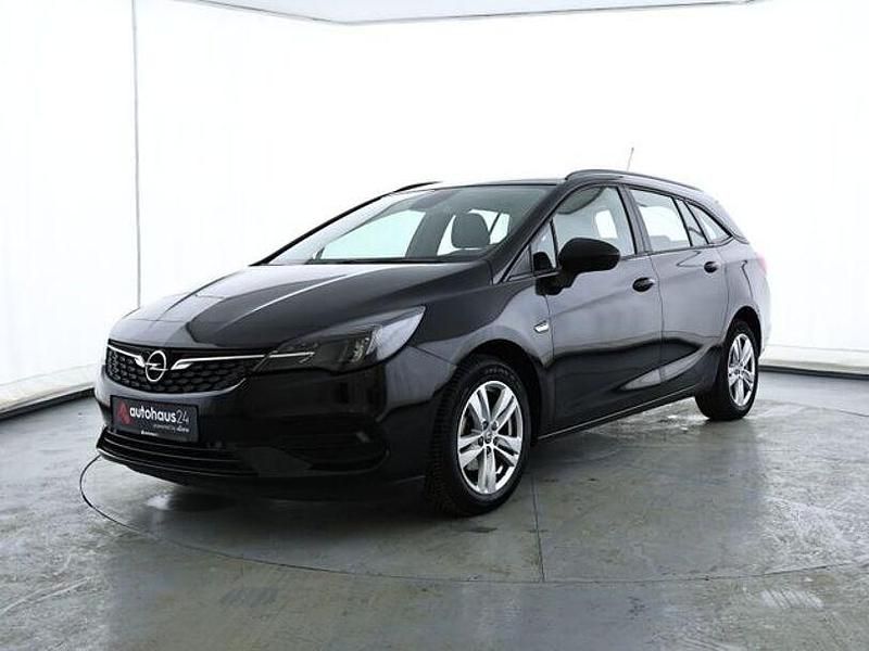 Gebraucht Opel Astra Basis 110 PS (80 kW) 2021 Schwarz Kombi